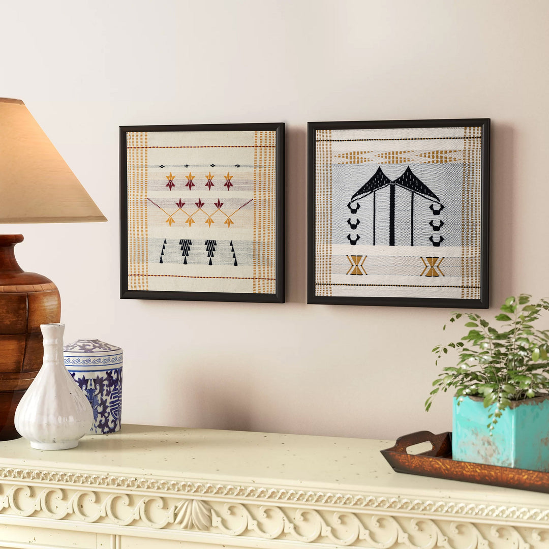 Mithun Wall art 38 x 43 cm - Unframed