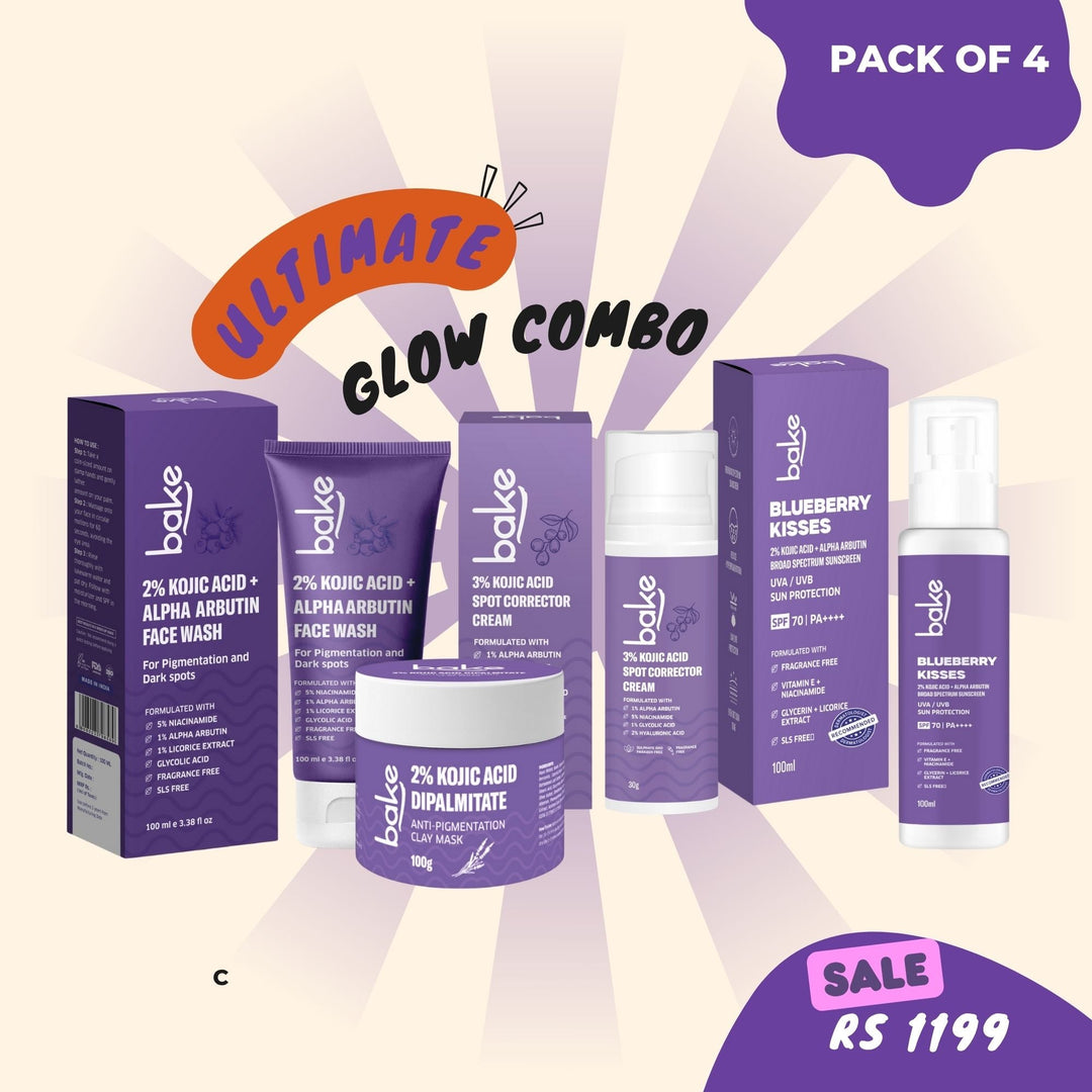 Ultimate Kojic Glow Kit - Combo of 4 - Suspire