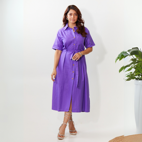 HempZero Lavanda Maxi Dress