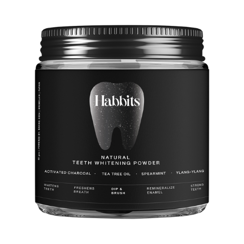 Habbits Charcoal Teeth Whitening Powder - Ylang-ylang Mint