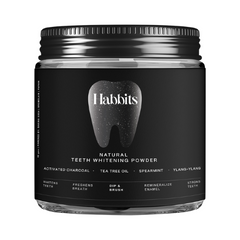 Habbits Charcoal Teeth Whitening Powder - Ylang-ylang Mint