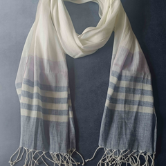 Striped Hemp Stole I