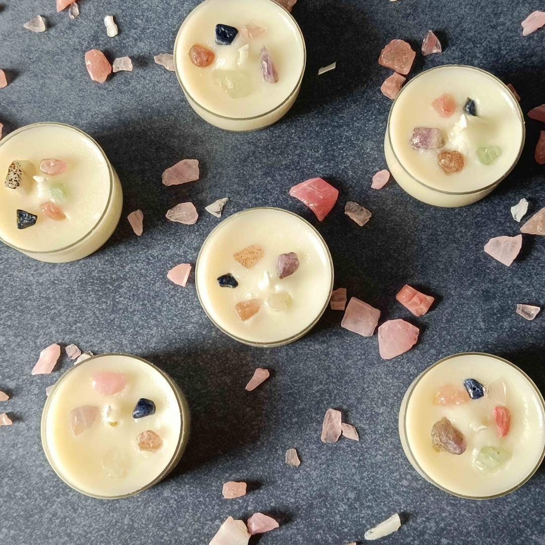 Healing Crystal Tealight - Set of 6