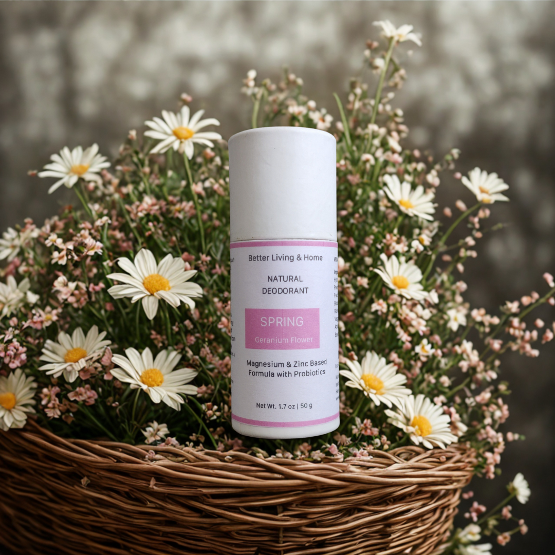 Betterliving And Home Spring - Geranium Flower Natural Deodorant