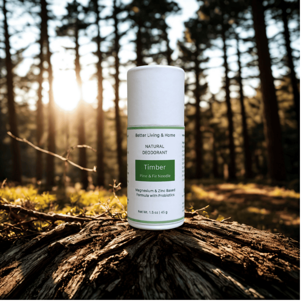 Betterliving And Home Timber - Pine, Fir & Cedarwood Natural Deodorant