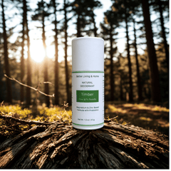 Betterliving And Home Timber - Pine, Fir & Cedarwood Natural Deodorant Enriched With Magnesium & Probiotics