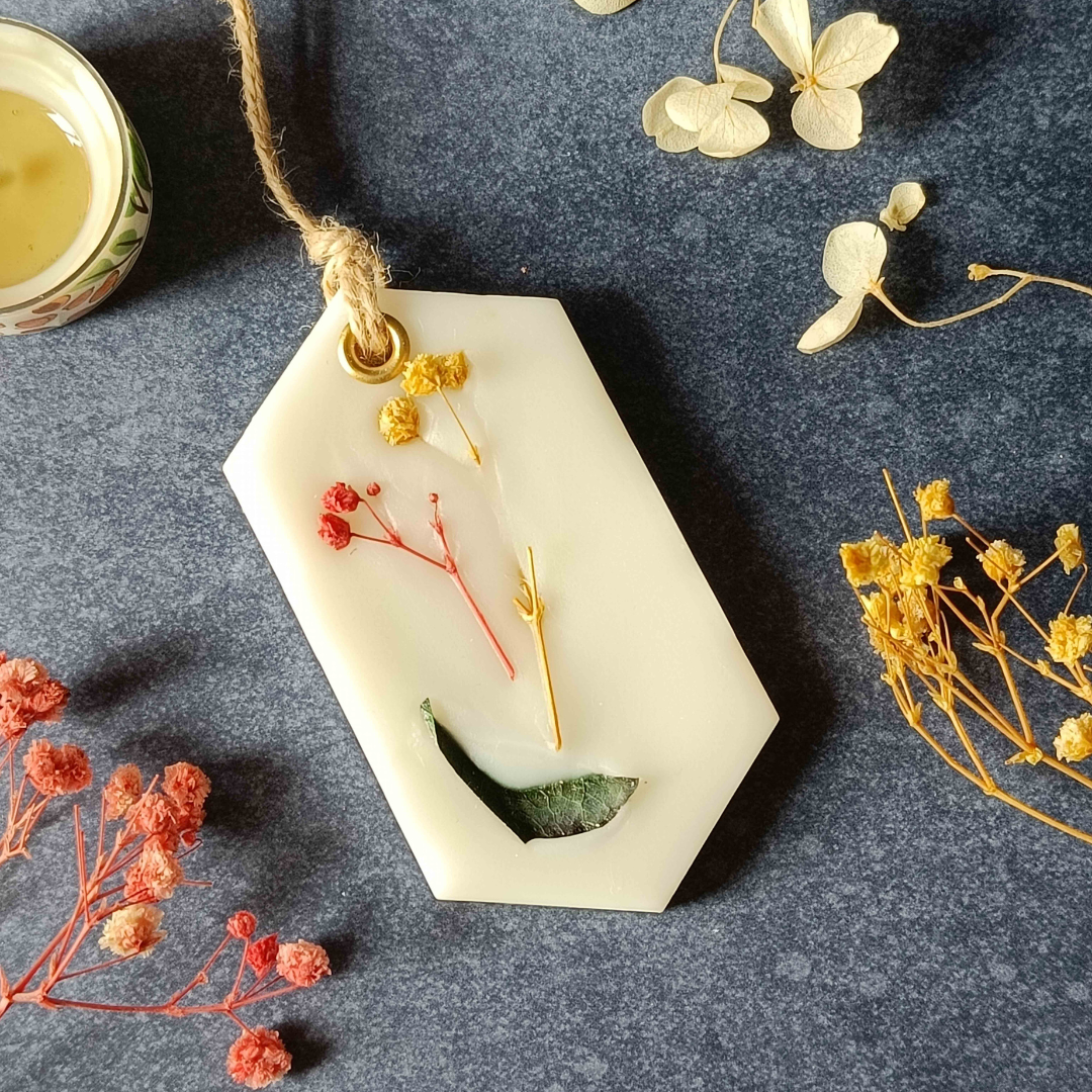 Scented Wax Sachet - Hexagon