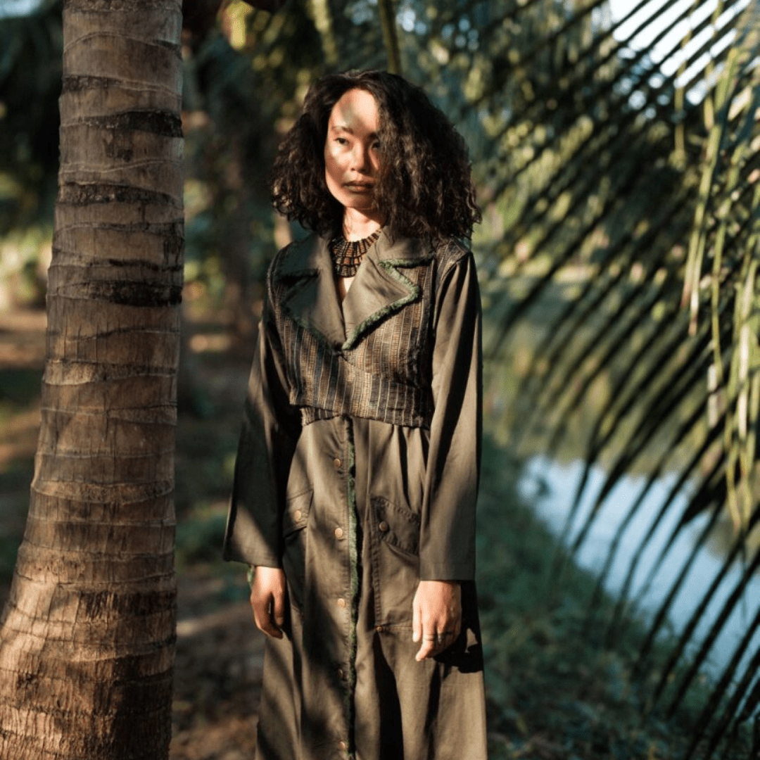 Upcycled Copenhagen Trench - Suspire