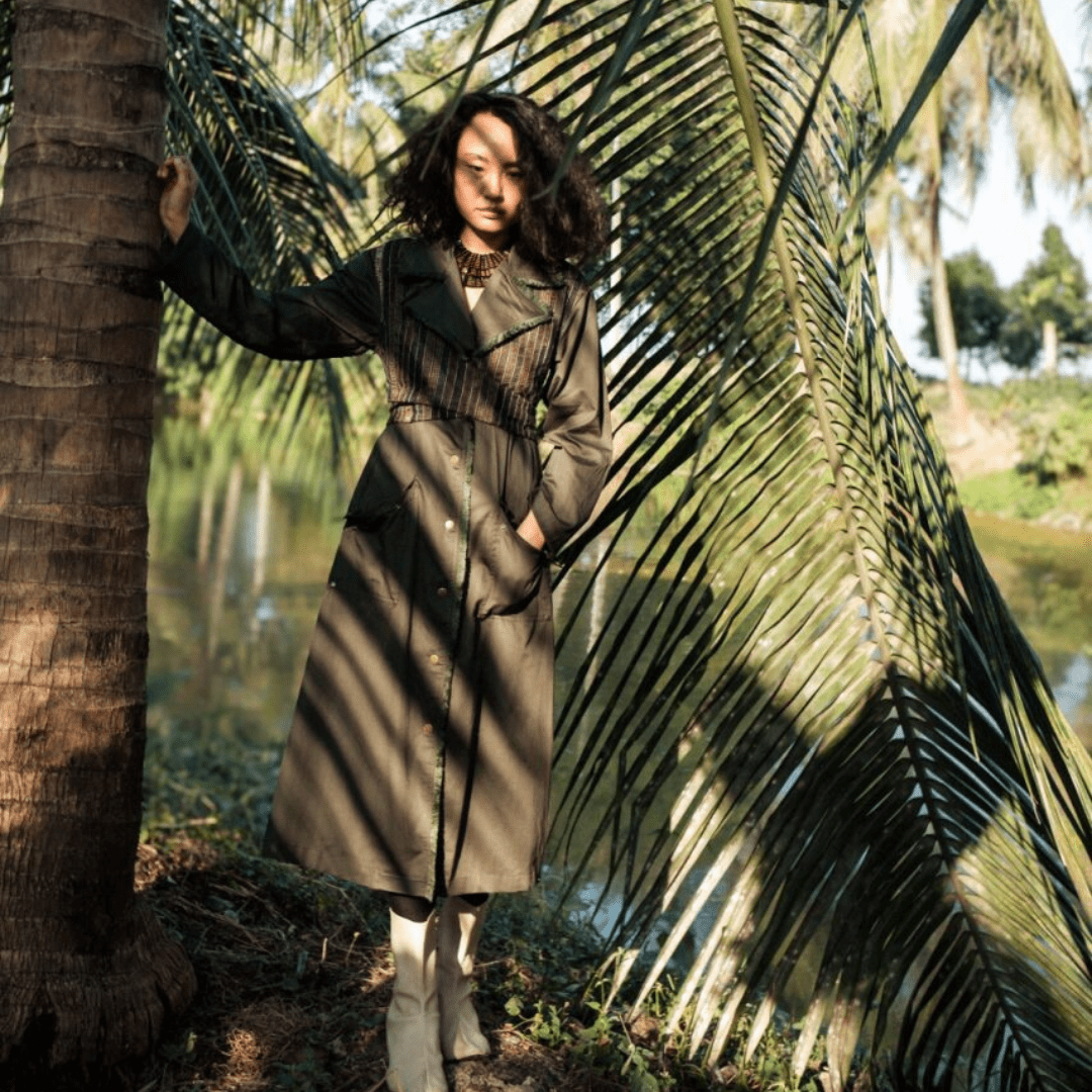 Upcycled Copenhagen Trench - Suspire