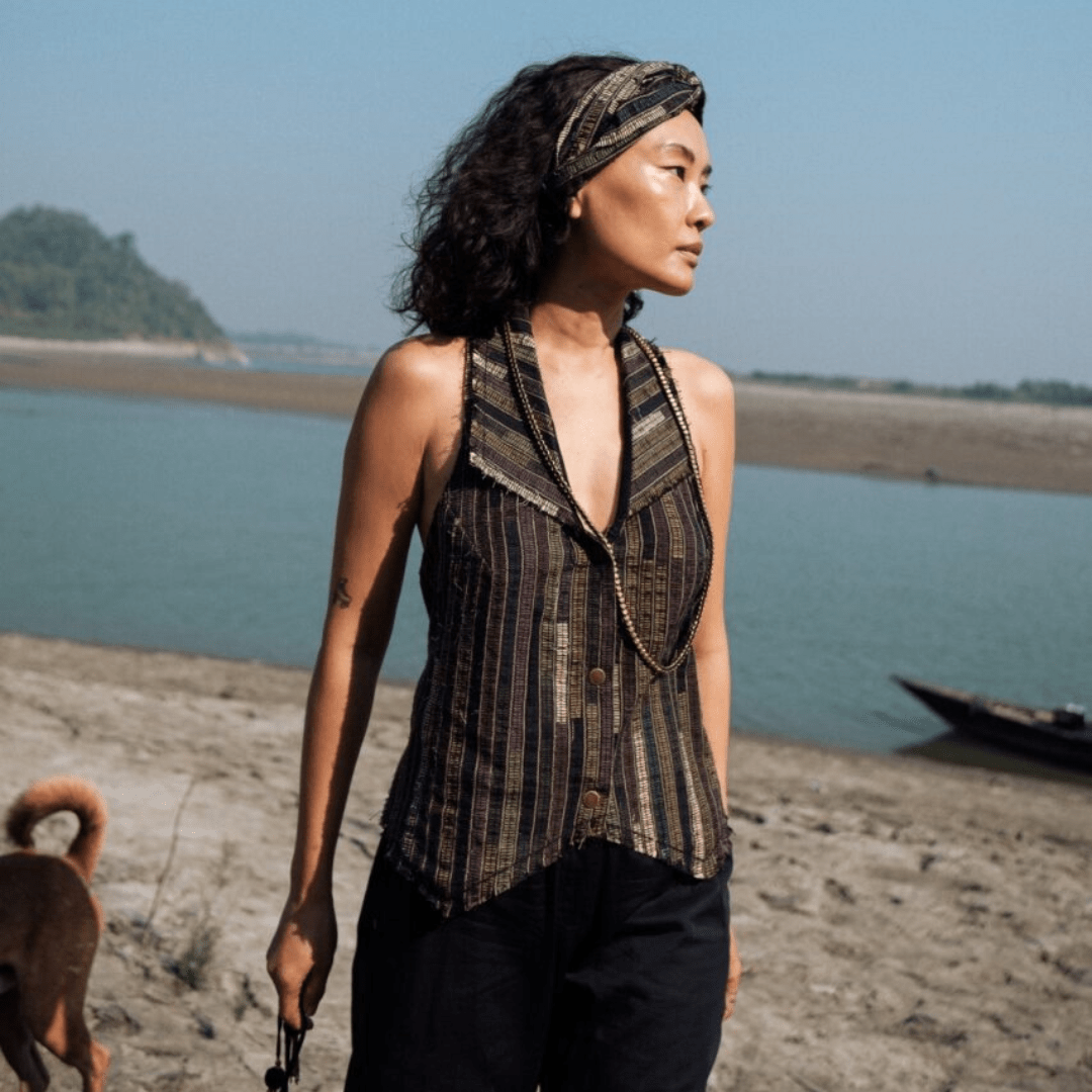 Upcycled Country Vest - Suspire