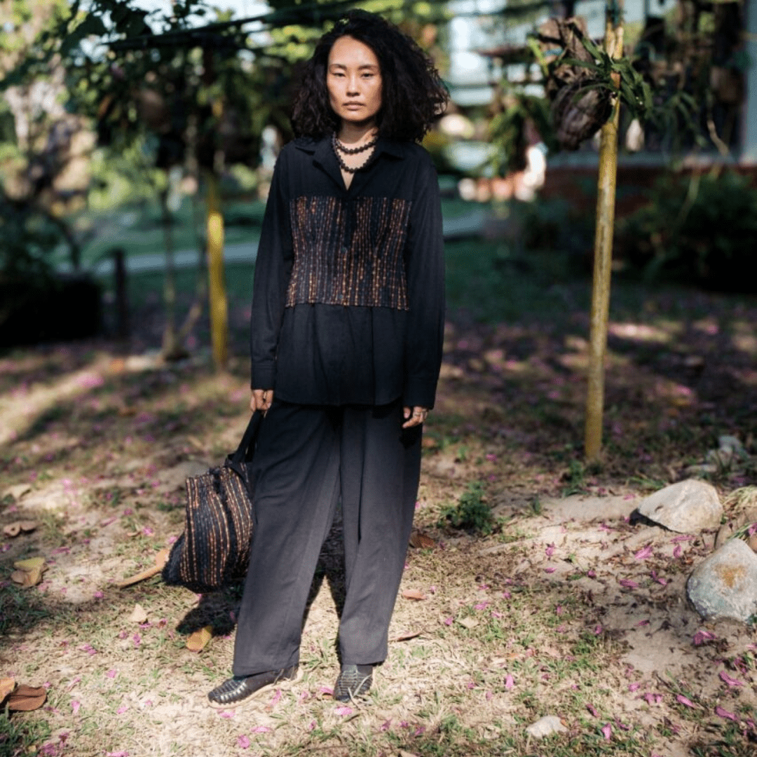 Upcycled Handwoven Hunza Shirt - Suspire