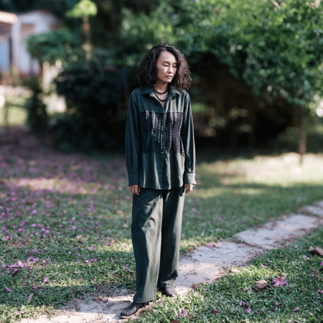 Upcycled Handwoven Hunza Shirt - Suspire