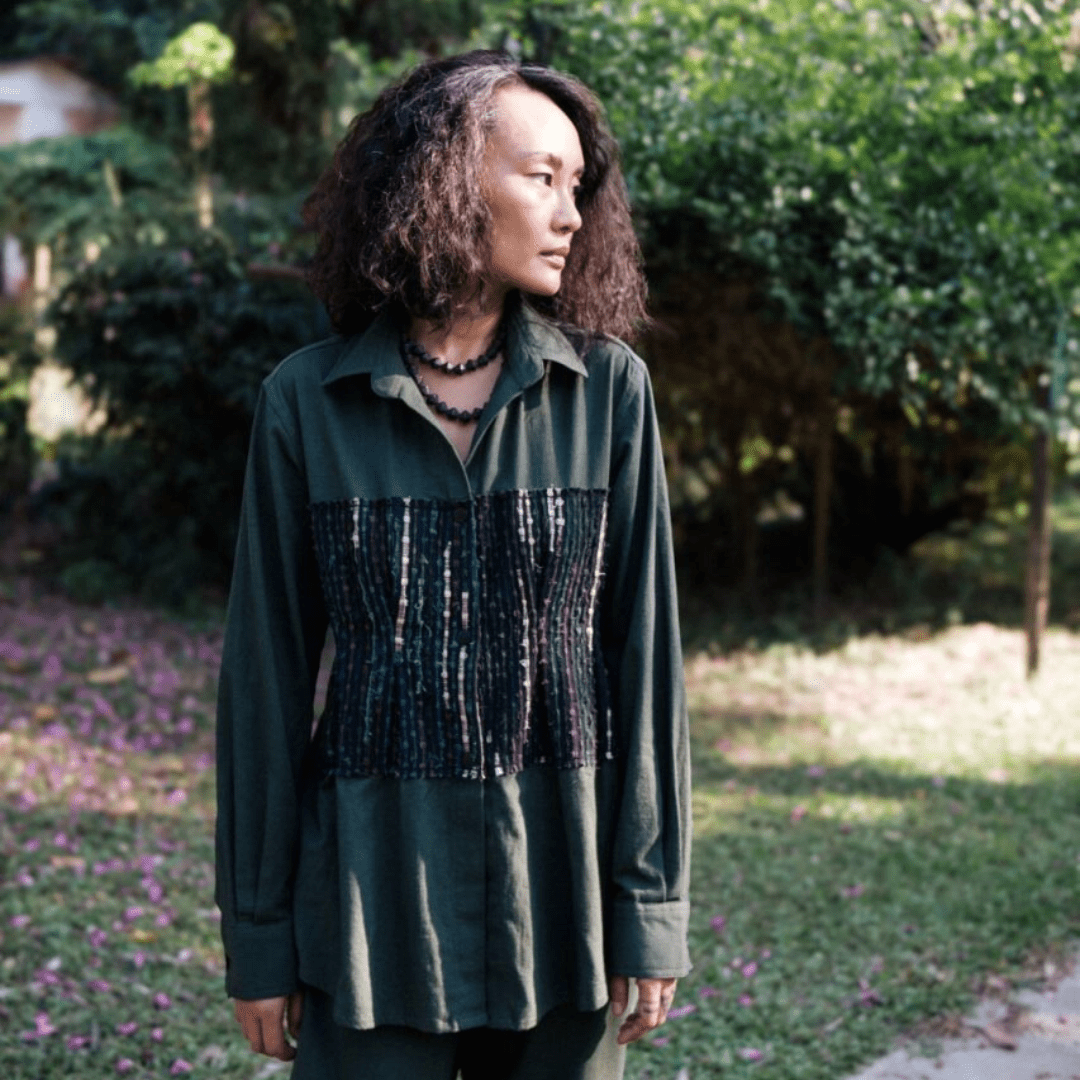 Upcycled Handwoven Hunza Shirt - Suspire