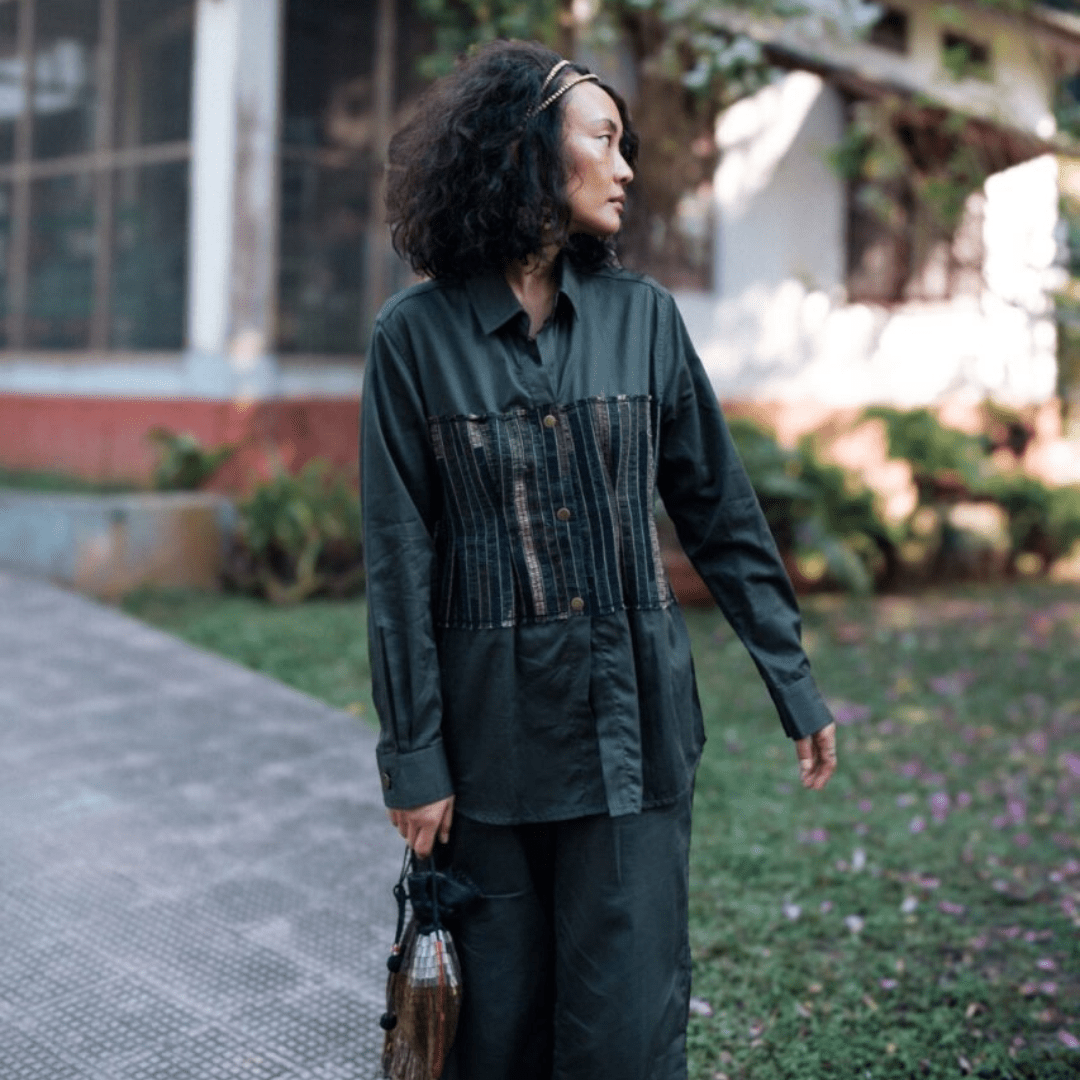 Upcycled Hunza Shirt - Suspire