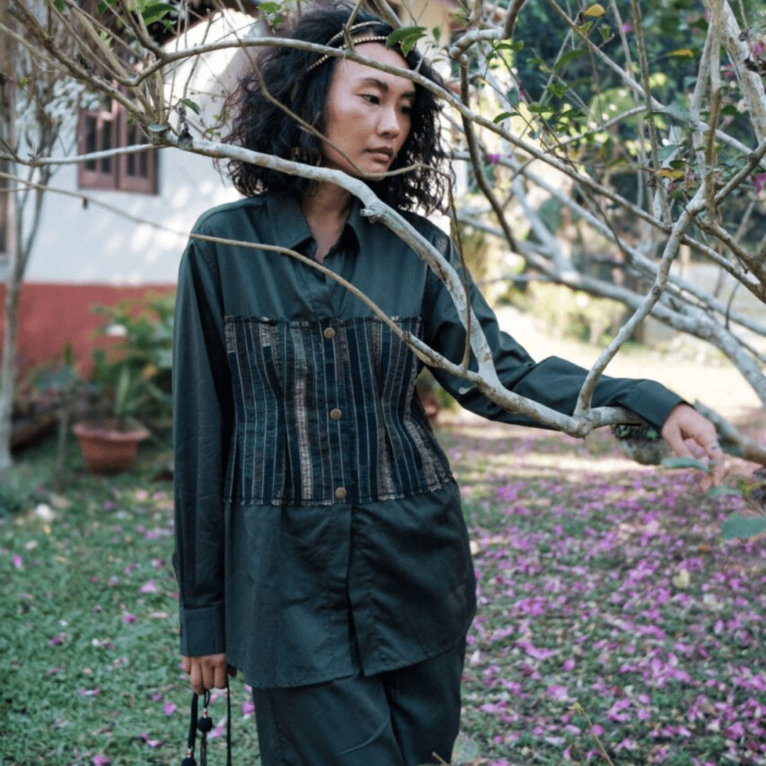 Upcycled Hunza Shirt - Suspire