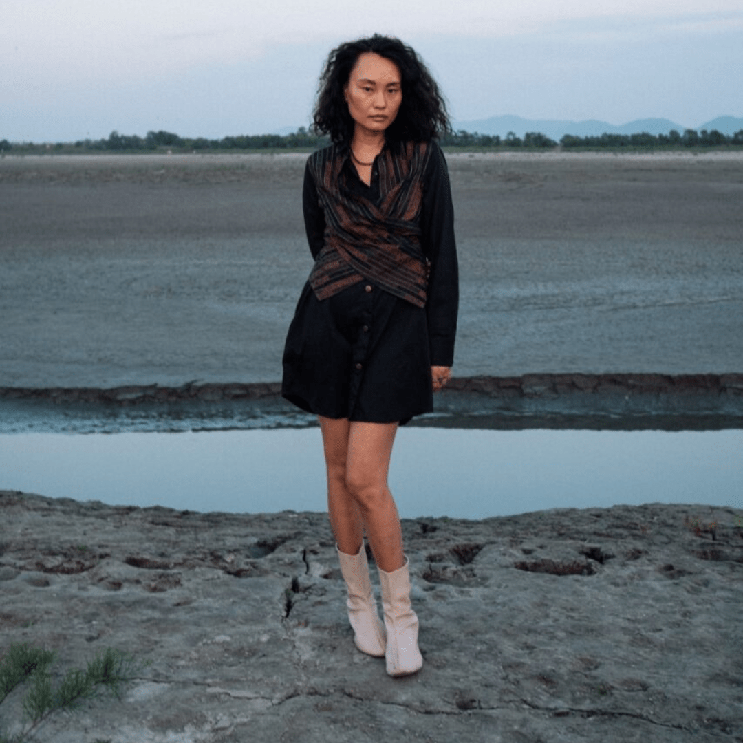 Upcycled Seattle Wrap Dress - Suspire