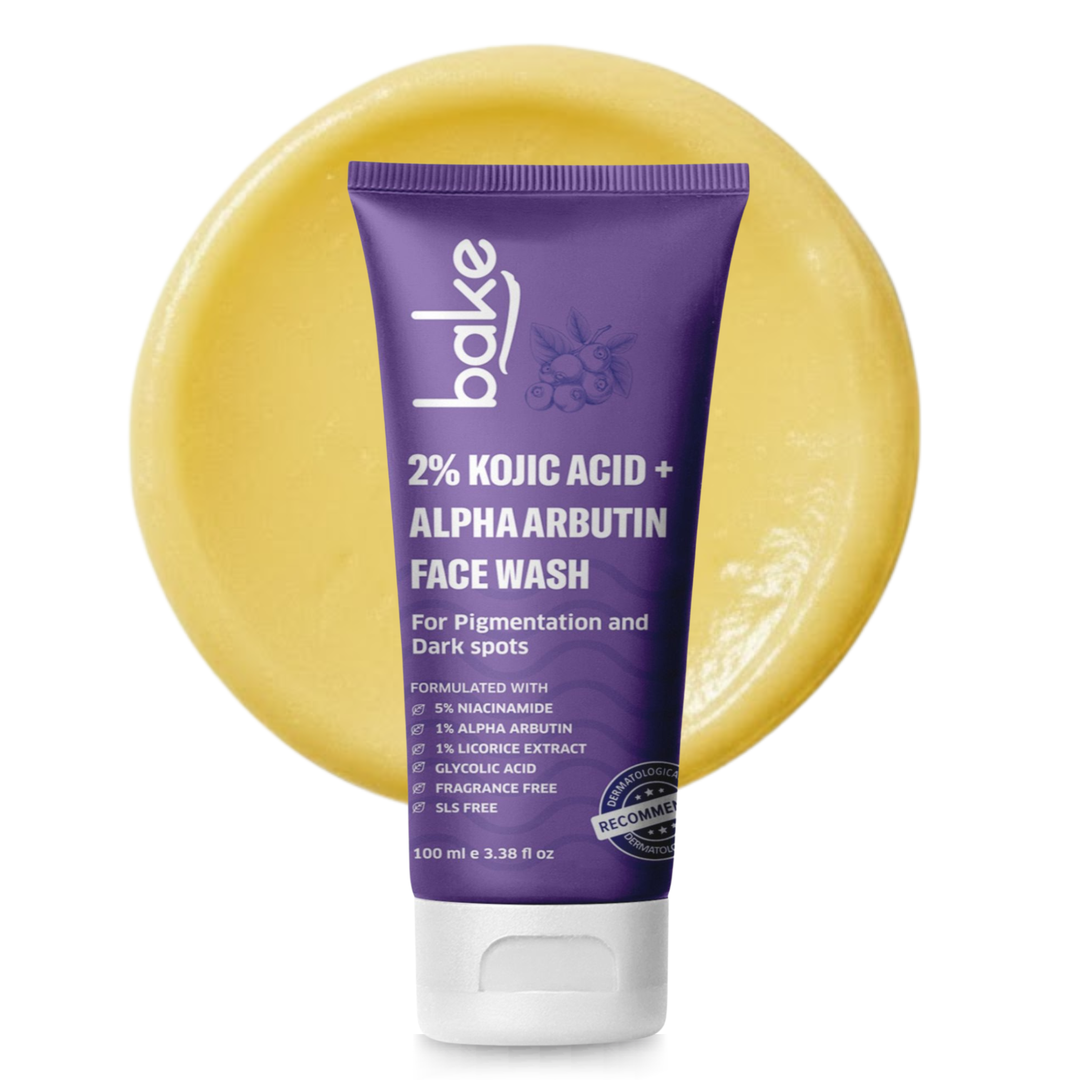 2% Kojic Acid Face Wash with Alpha Arbutin