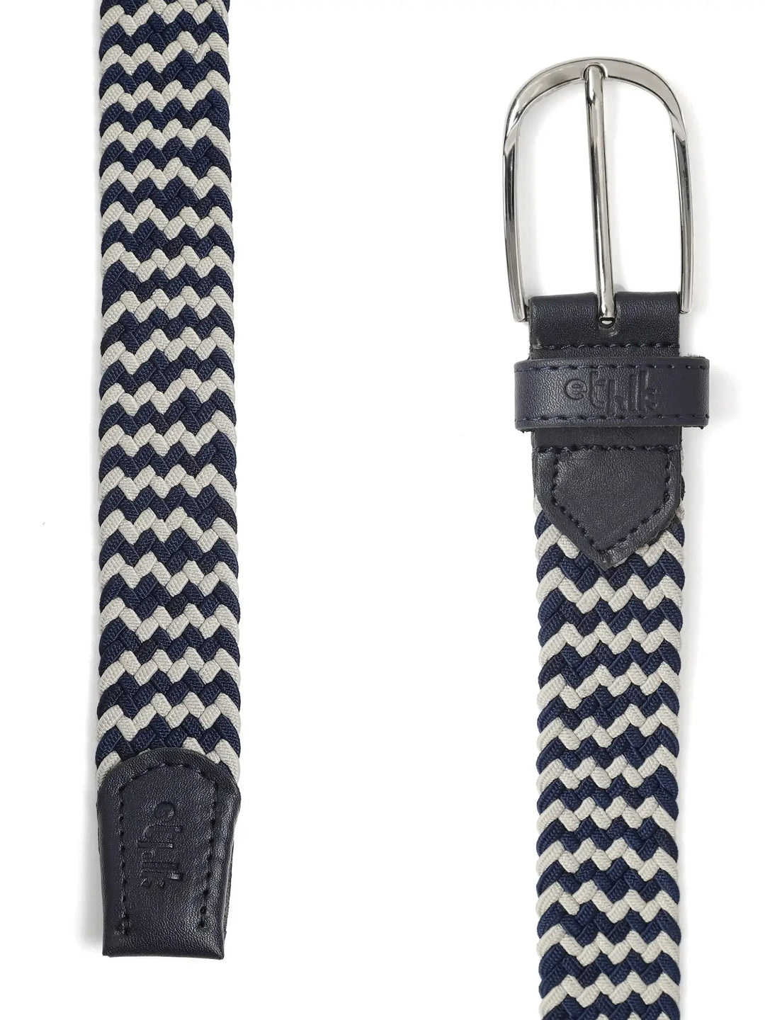 Urban Braid - Blue & White - Nickel - Suspire
