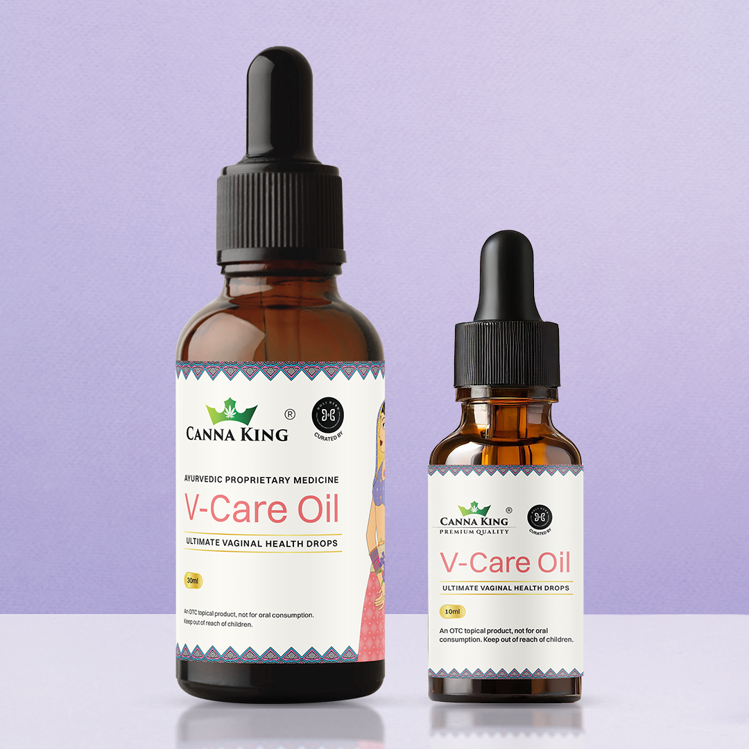 Cannaking V-Care Oil: Ultimate Vaginal Health Drops - 10ml