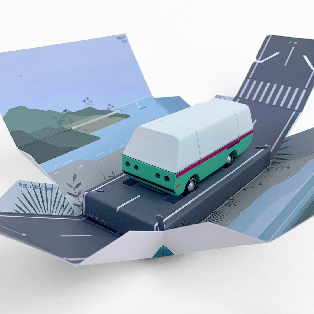 Vagator Surf - Wooden Toy Car //Mini Van