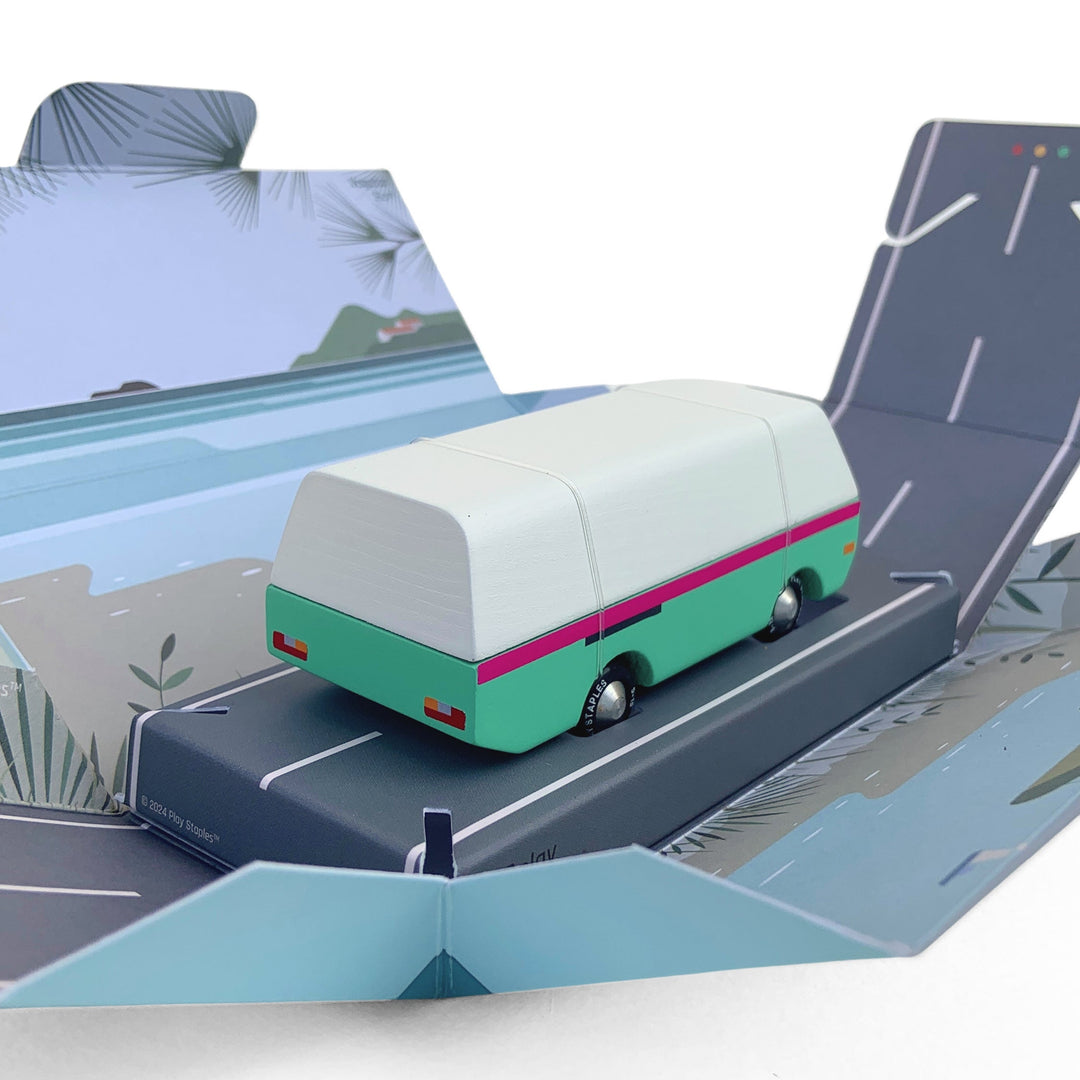 Vagator Surf - Wooden Toy Car //Mini Van