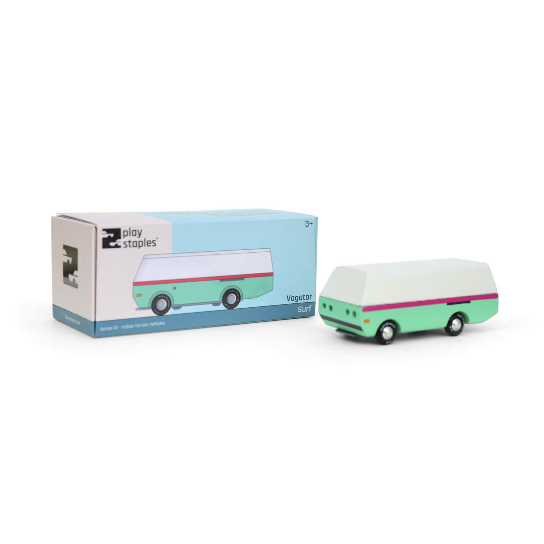 Vagator Surf - Wooden Toy Car //Mini Van