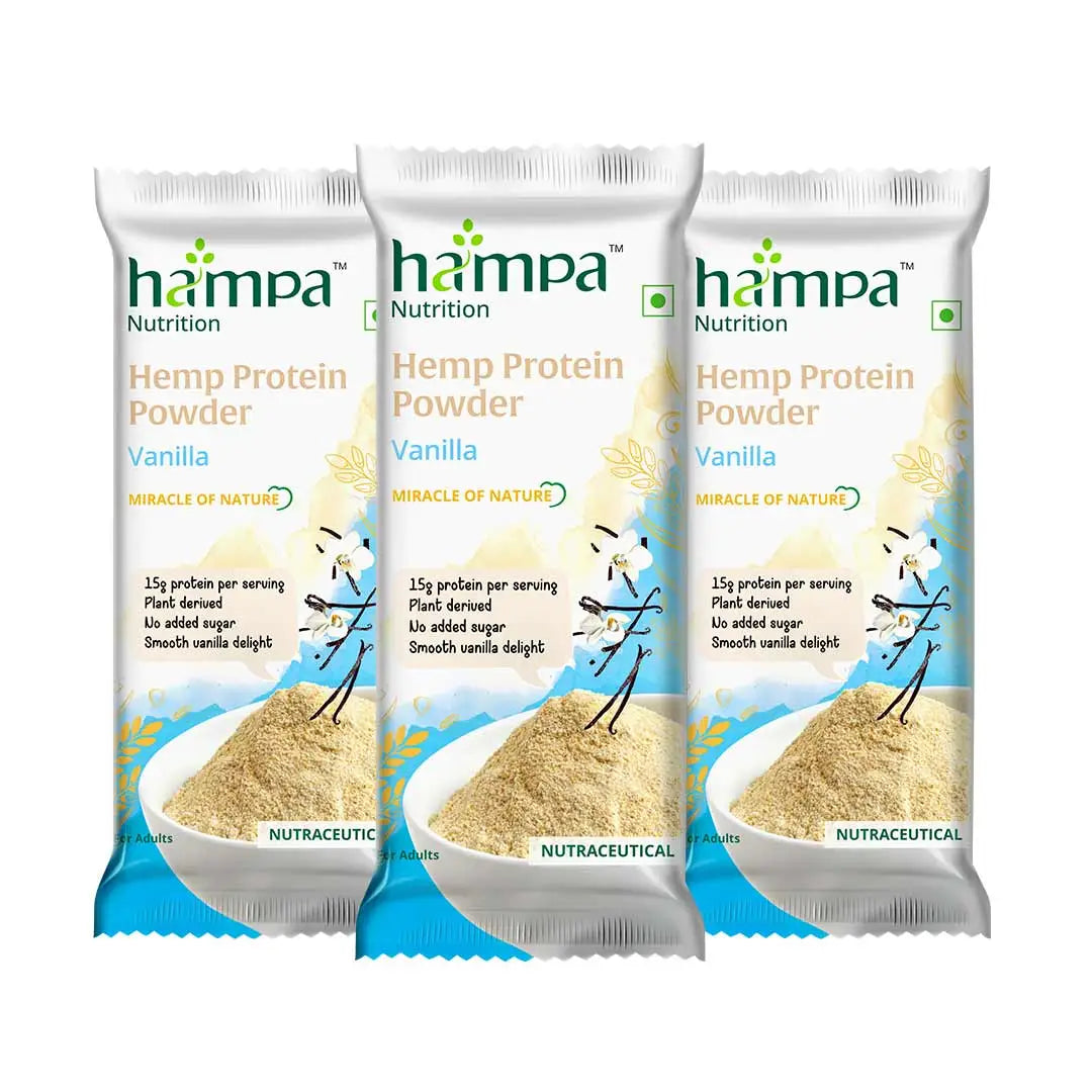 Hampa Wellness Hemp Protein Powder - Vanilla Flavour