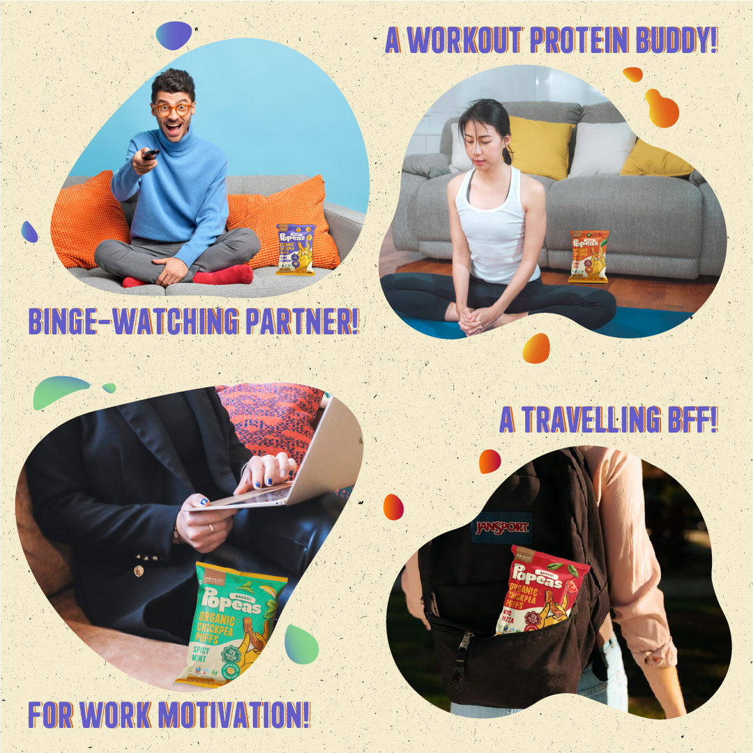 Nourish Organics Chickpea Puffs | VEGAN PARMESAN (Pack x4)