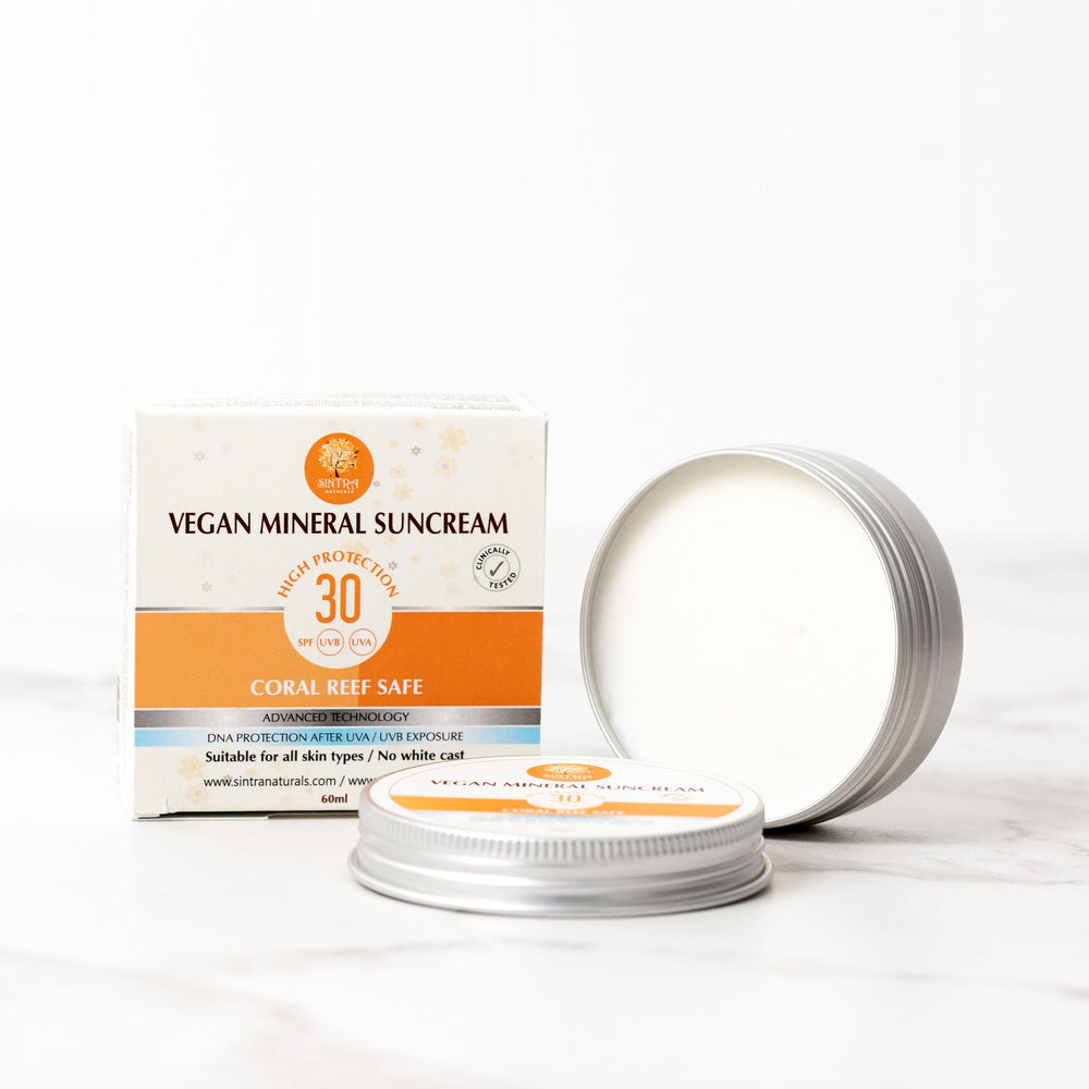 Sintra Naturals Vegan Mineral Suncream SPF30 - 60ML