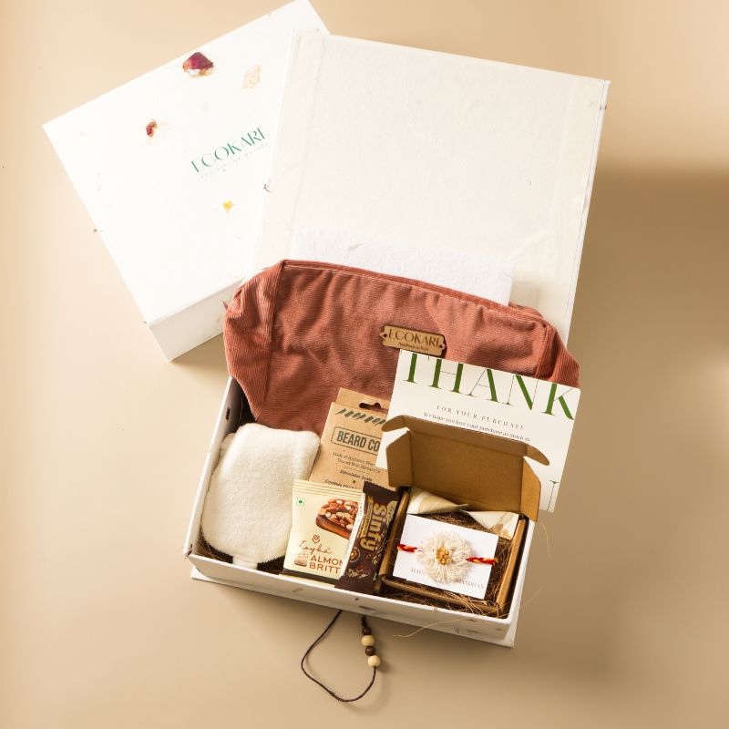 Ecokari Brotherly Bliss Hamper | Eco-Rakhi Box