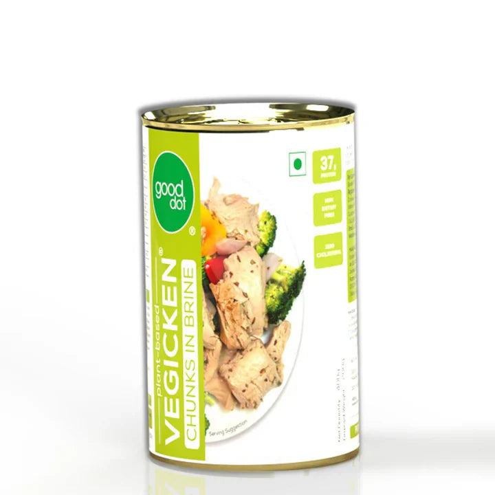 GoodDot ⁠Vegicken in Brine - 400 gm