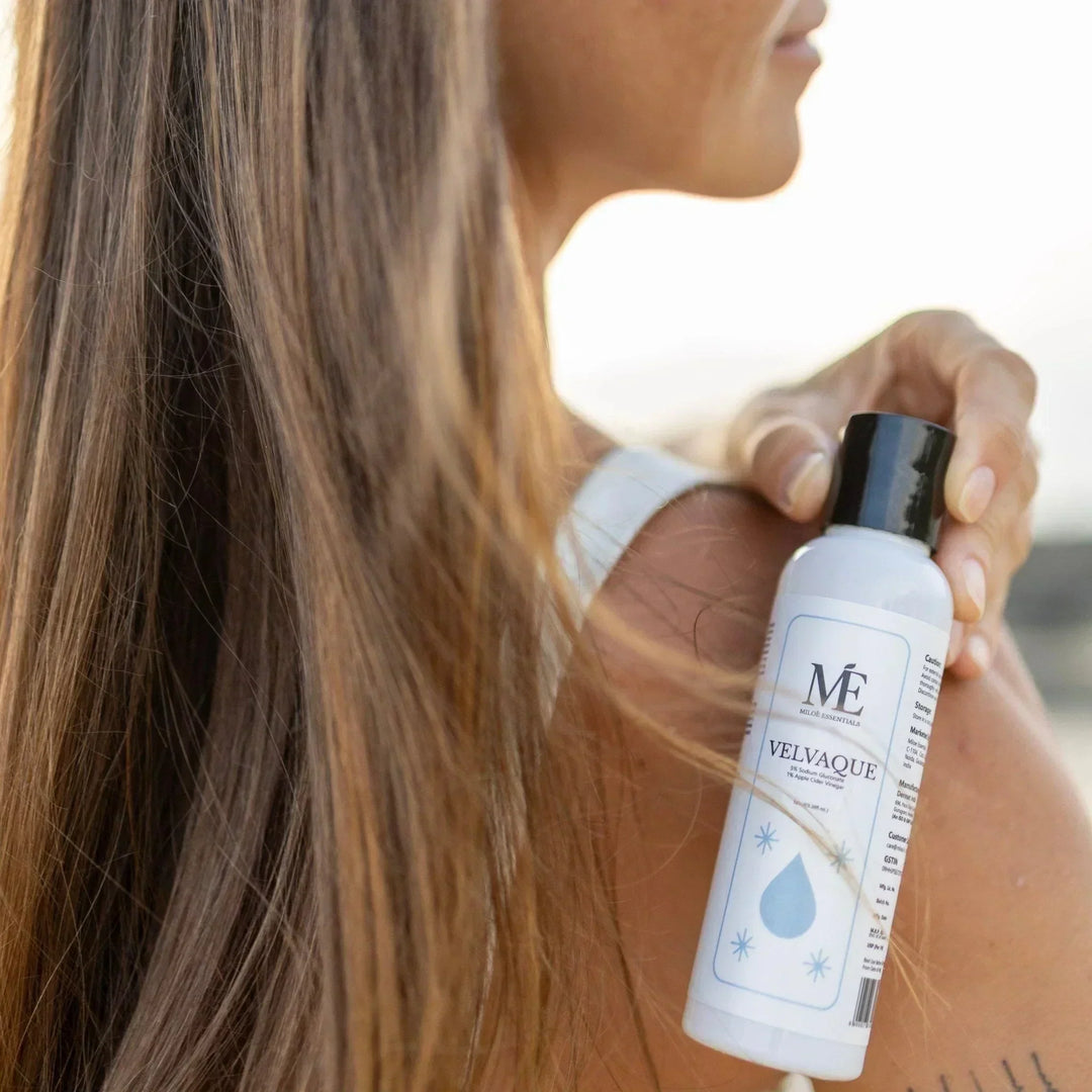 Hard Water Treatment for Hair | Miloé Velvaque Hard Water Drops
