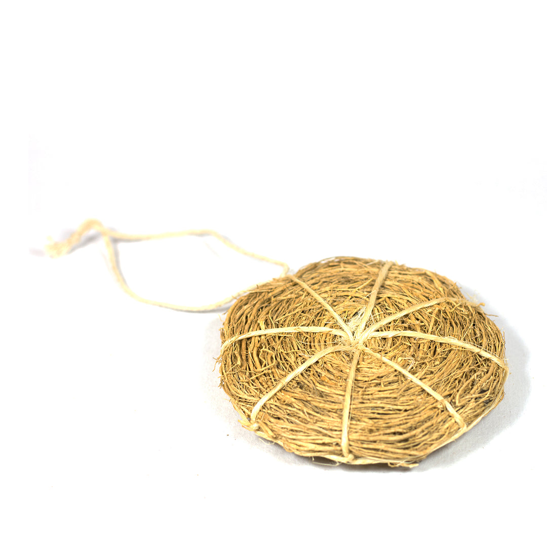 Geosmin Vetiver Bath Scrub | Sisal Binding | Pack of 2