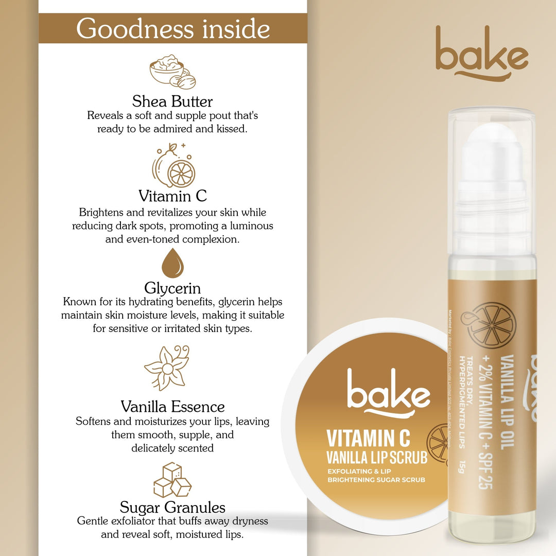 Vitamin C Vanilla Lip Kit - Suspire