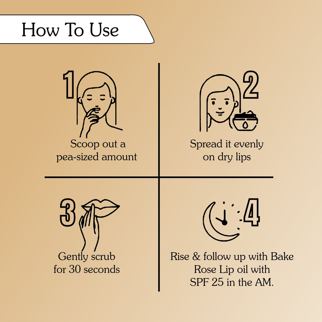 Vitamin C Vanilla Lip Scrub - Suspire