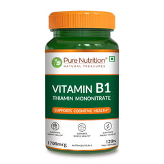 Pure Nutrition Vitamin B1 – 120 Veg Capsules