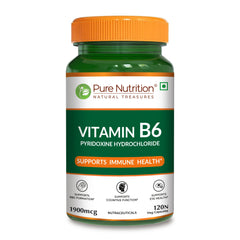 Pure Nutrition Vitamin B6 – 120 Veg Capsules