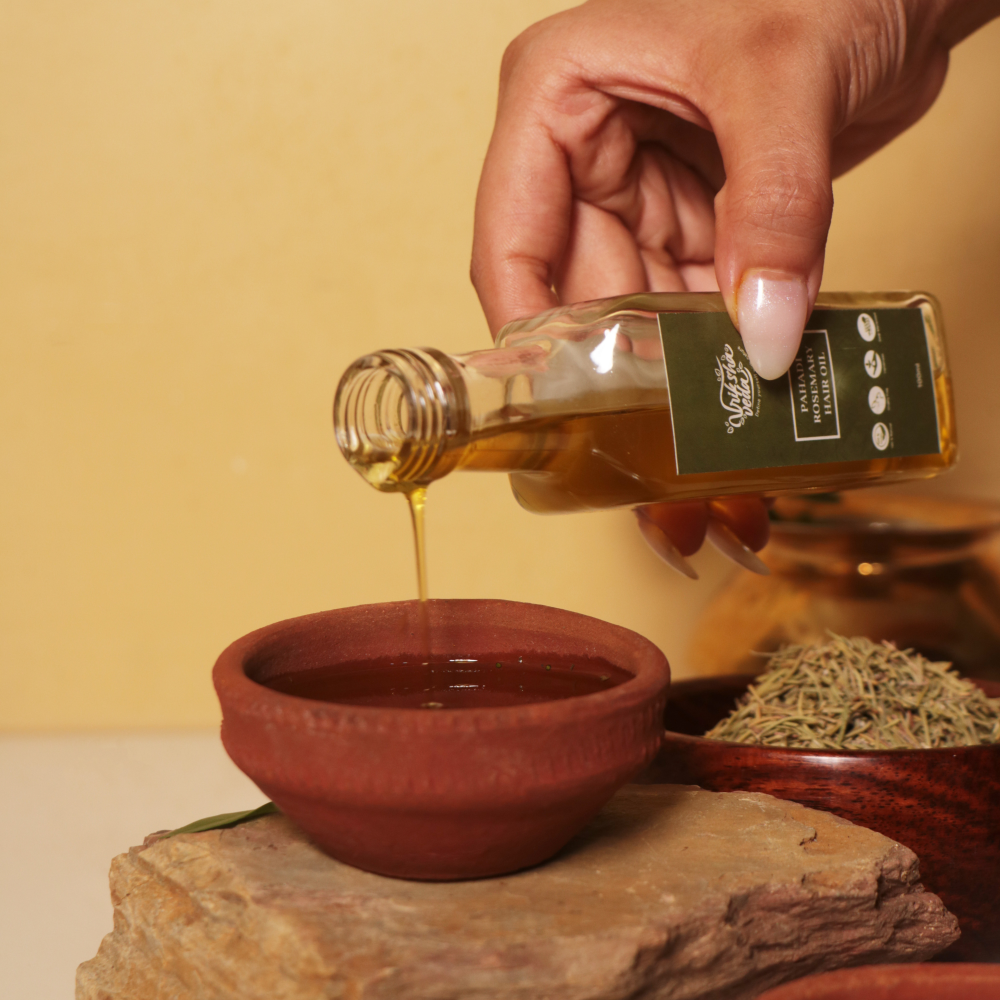 Pahadi Rosemary Hair Oil for Hair Growth I Solar Macerated I 100 ml