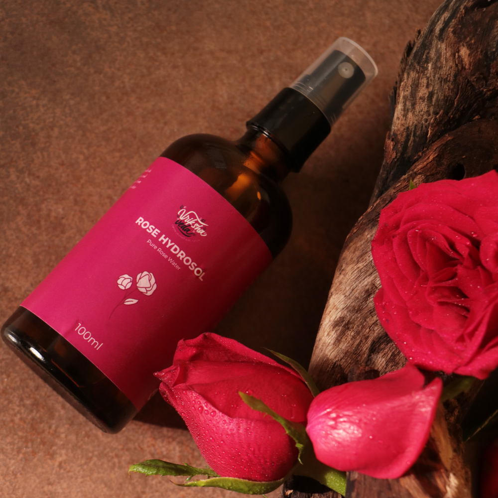 Rose Hydrosol I Pure Rose Water from Uttarakhand