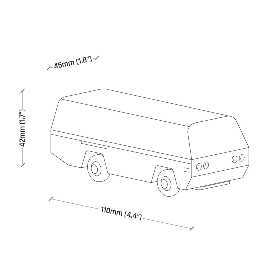 Vagator Surf - Wooden Toy Car //Mini Van