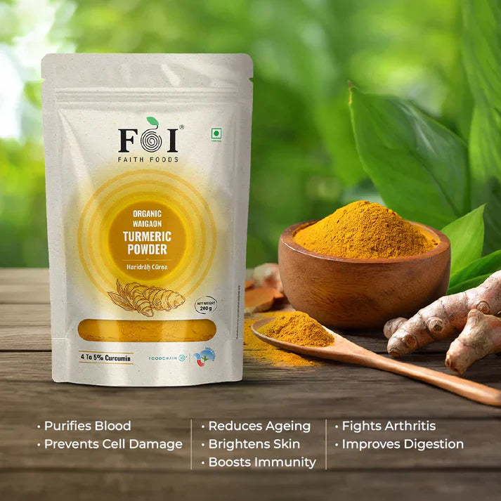 FaithFoods Waigaon Turmeric Powder