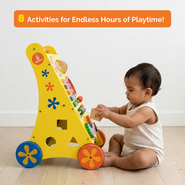 Shumee Musical Activity Walker – 8-in-1 with Interactive Learning Panels