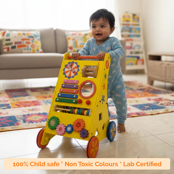 Shumee Musical Activity Walker – 8-in-1 with Interactive Learning Panels