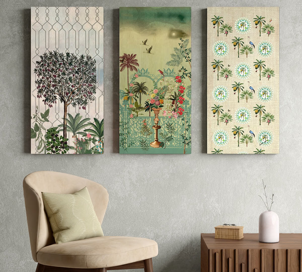 Daisy Bloomington Wall Art Set of 3