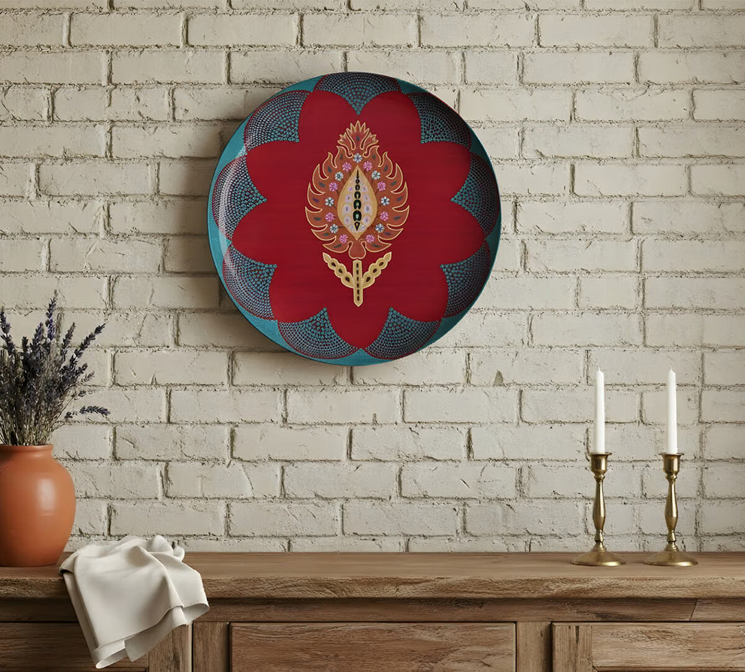 Petals of Geometry 10" Wall Deco Plate