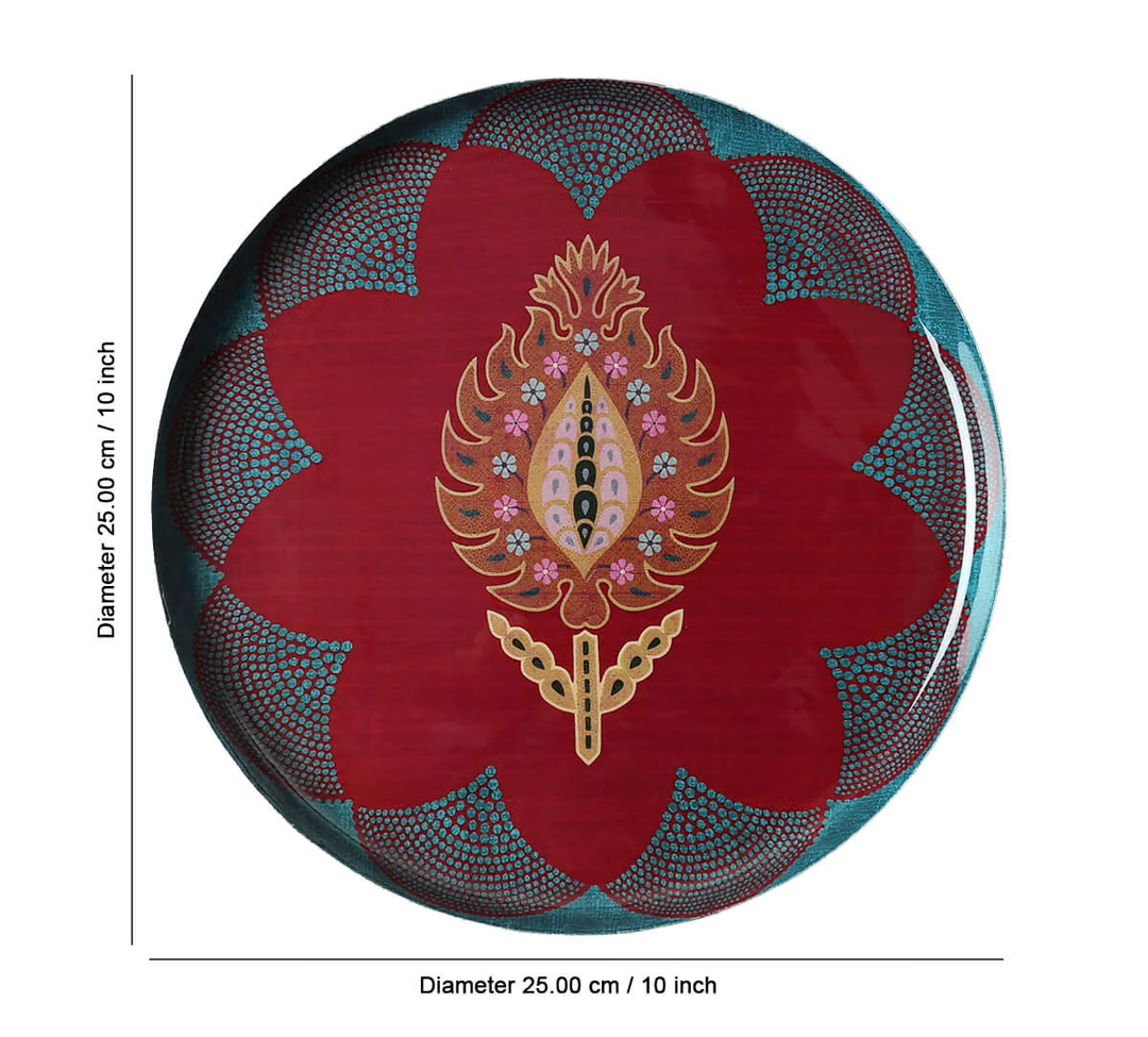 Petals of Geometry 10" Wall Deco Plate
