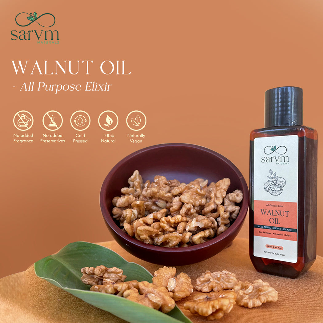 Walnut Oil - Cold Pressed 100ml