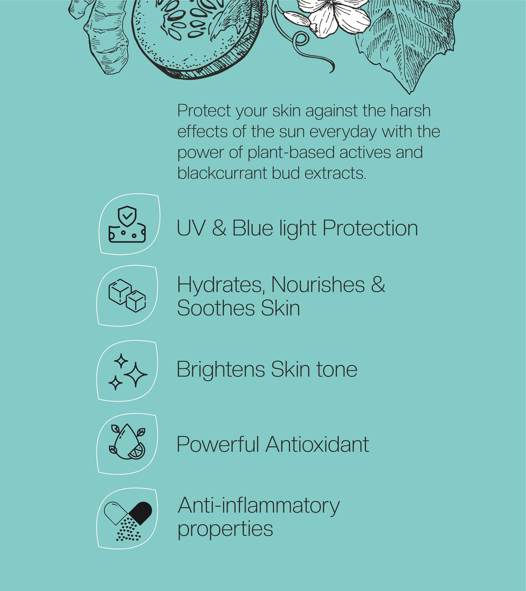 Pack of 2 ON THE GO All Natural Sunscreen Spray SPF 50 PA++++ - Blackcurrant, Cucumber & Orange