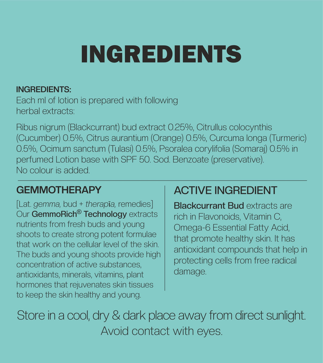 ON THE GO All Natural Sunscreen Spray SPF 50 PA++++- Blackcurrant, Cucumber & Orange