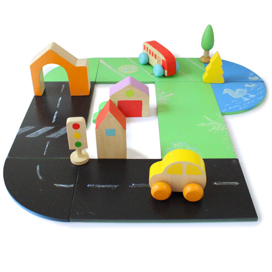 Shumee Build A City Wooden Set